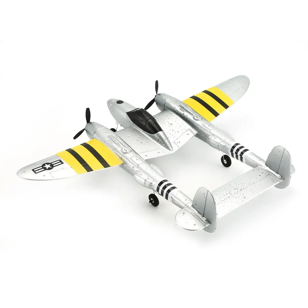 FX-816 Air Force P38 RC Airplane 2,4 GHz 2CH RC летательный аппарат с фиксированным крылом для детских игрушек