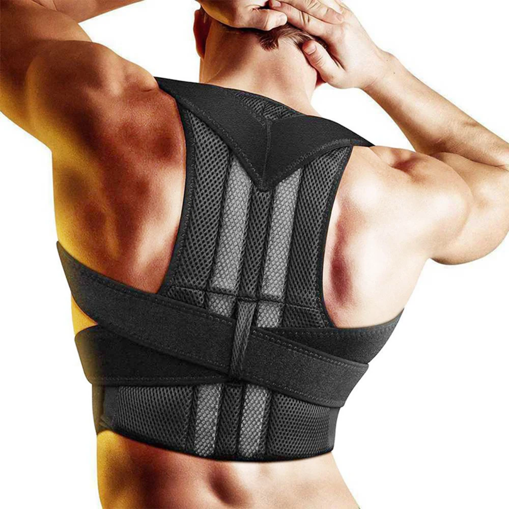 Взрослый Корректор осанки средства ухода за кожей спины плитов и плеча Поддержка