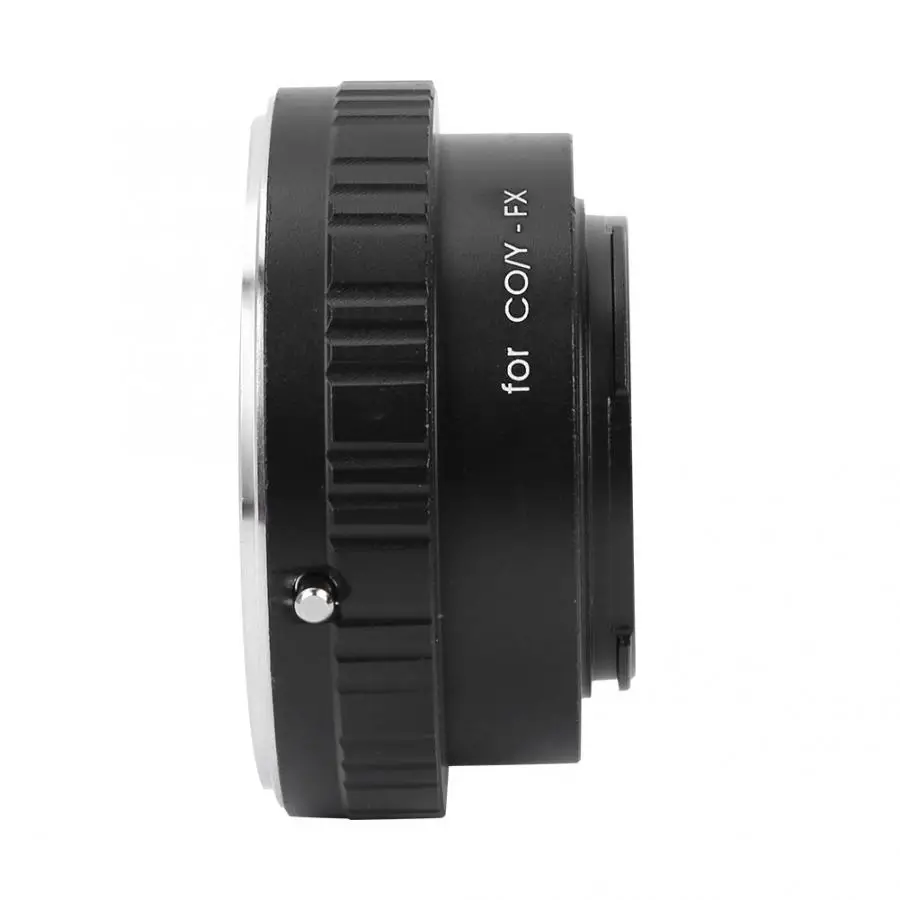 Металлическое Крепление объектива адаптер кольцо поддержка Contax для Yachica CY/YC объектив подходит для Fuji FX камеры поддержка ручной фокусировки
