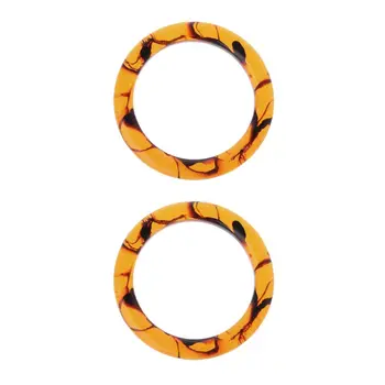 

Round Shape Resin Handle Bag for DIY Handbag Frame Bag Replacement Accessories M6CC