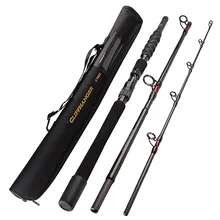 Portable Iron Plate Rod Boat Fishing Rod Sea Fishing Rod Travel Lure Rod