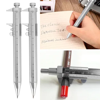 

Vernier Caliper Roller Ball Pen Ball-Point 0.5mm Writing Tool Stationery Gifts Marker School Gel Ink Pen Novelty Gift Creative