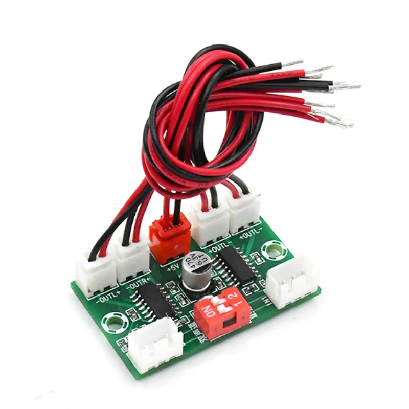 Плата усилителя звука SOTAMIA Mini PAM8403 4x3 Вт 4 канальная плата цифрового мощности USB 5 В