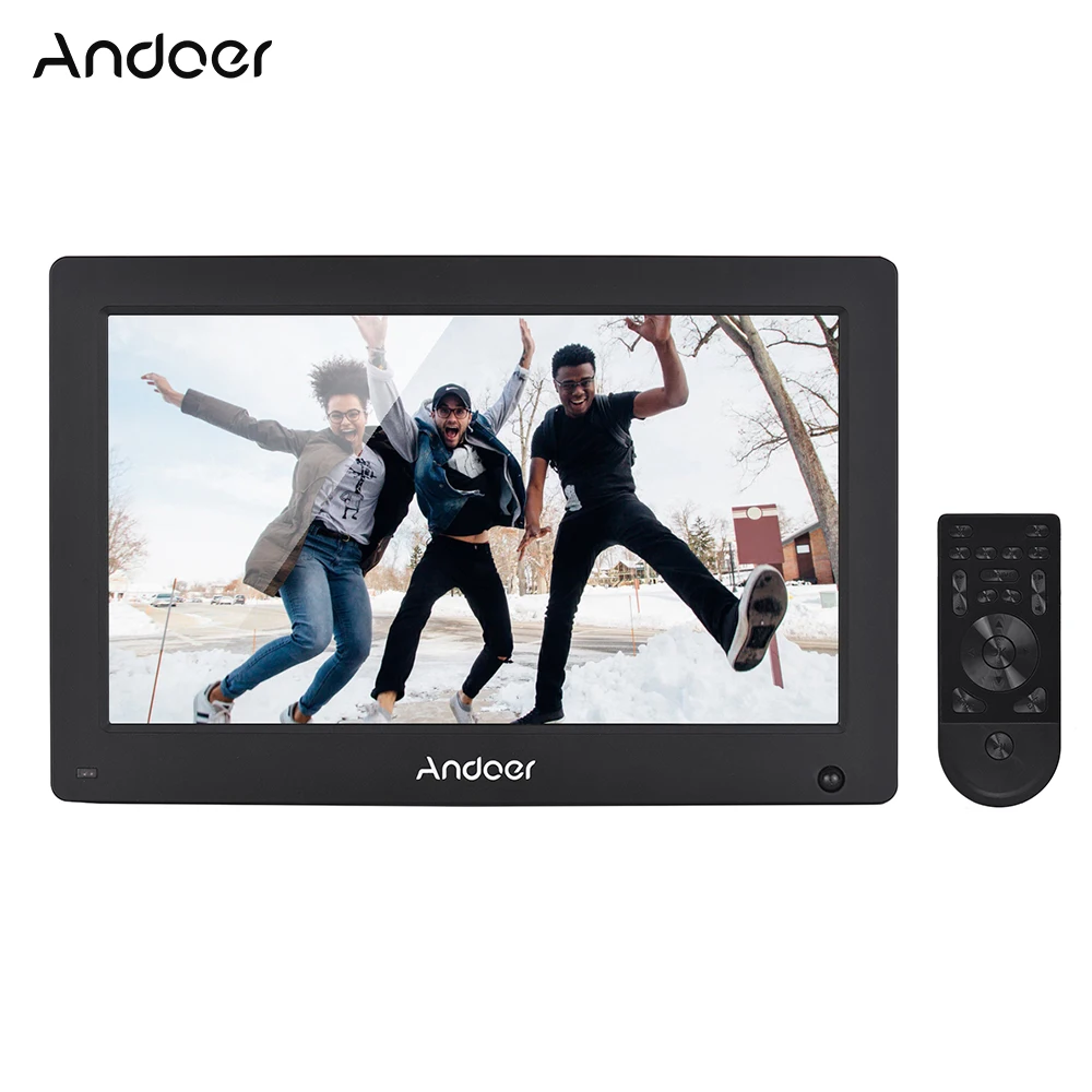 Andoer 13,3 дюймов цифровая фоторамка ips полноэкранный цифровой фотоальбом 1920*1280(16:10) поддержка 1080P HD видео часы