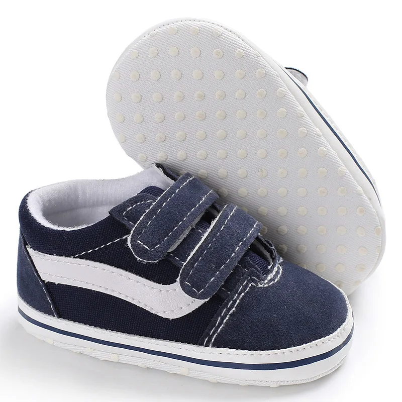 Newborn Baby Shoes Boy Girl Classical Sport Soft Sole PU Leather Multi-Color First Walker Crib Moccasins Casual Sneakers Shoes