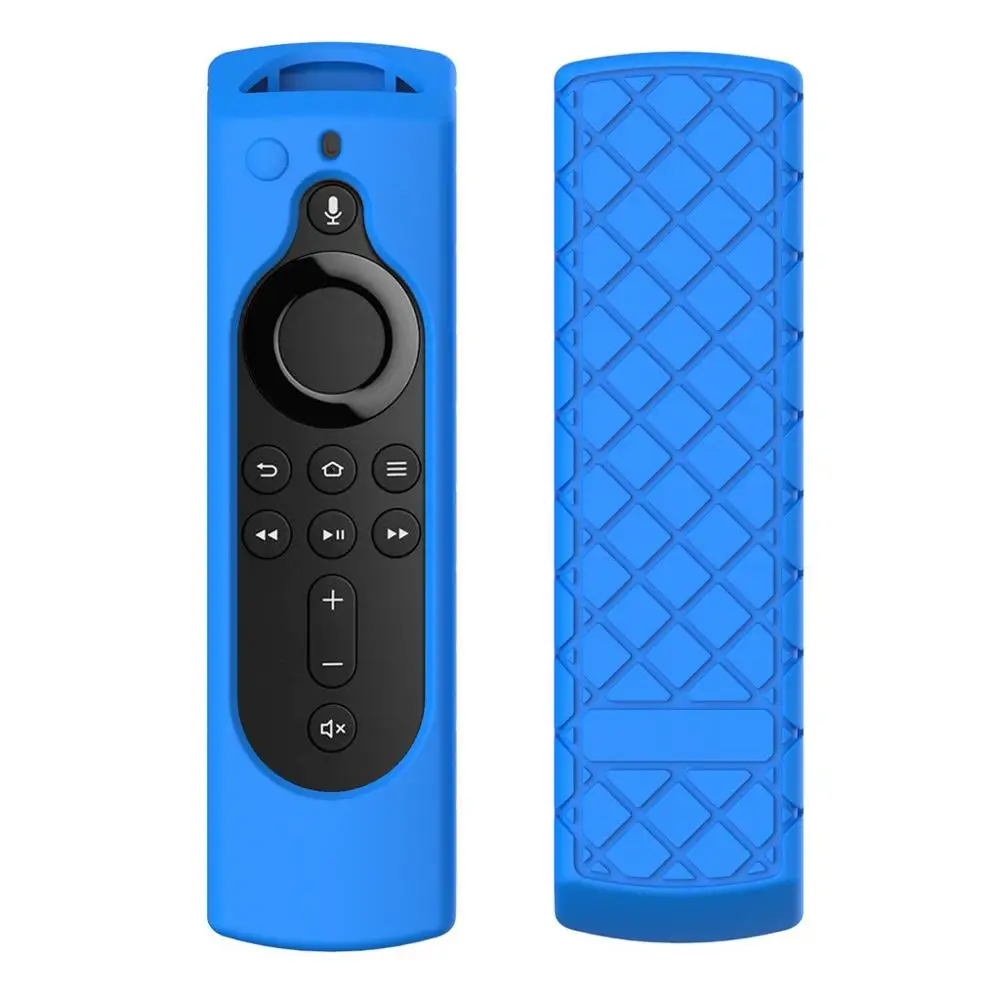 BU Для Amazon Fire tv Stick 4K tv Stick пульт дистанционного управления силиконовый чехол защитный чехол защитная оболочка#1223 - Цвет: BU