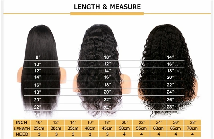 Apliques com cabelo humano