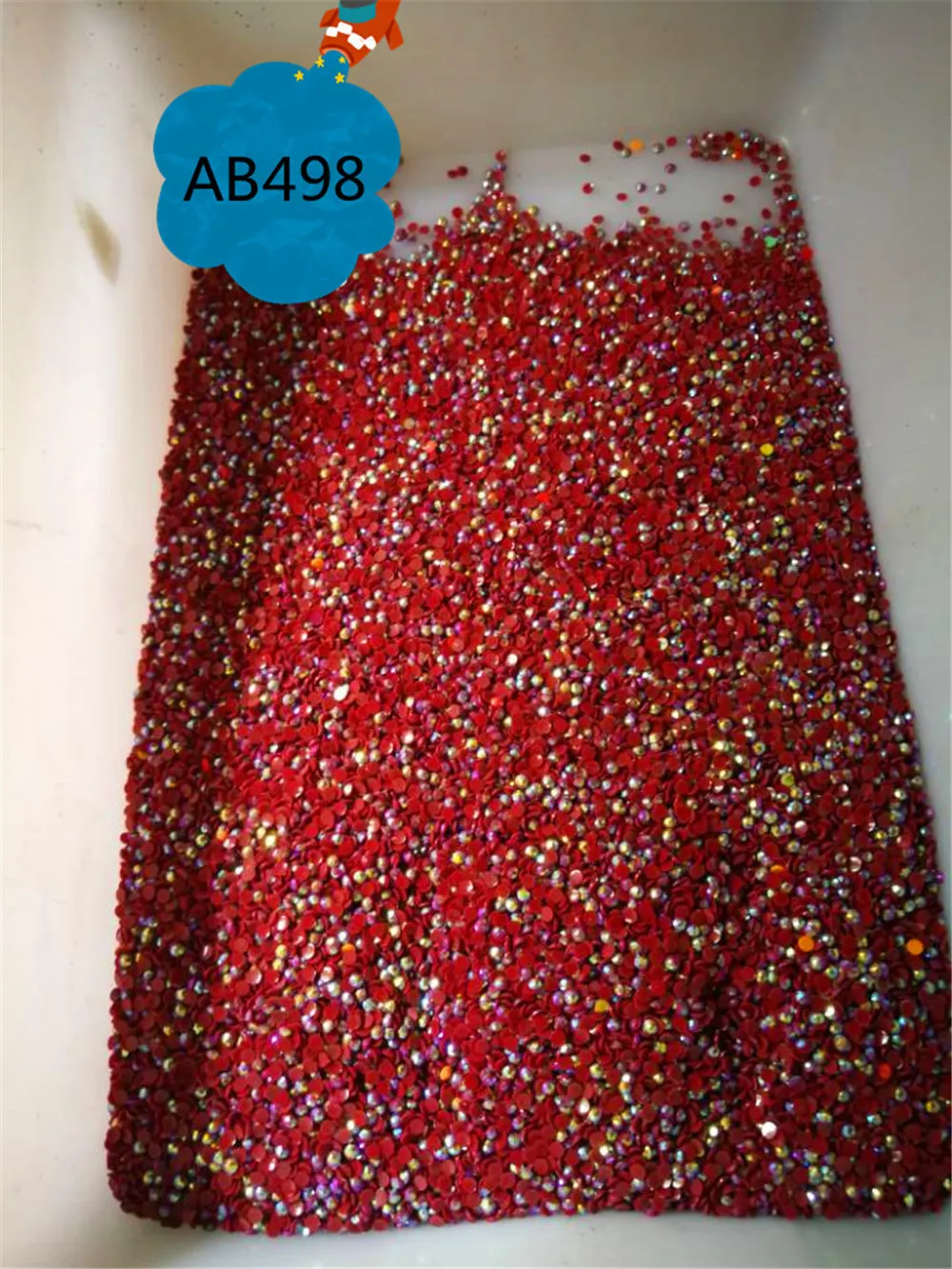 AB498 AB сверла Новая цветная алмазная живопись сумок - Цвет: AB498