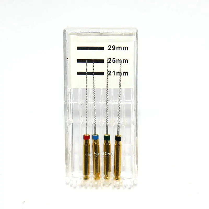 

1Pack Dental Paste Carriers Root Filler Lentulo 25mm 29mm Assorted Endodontics files Dental Instruments Channel Spiral