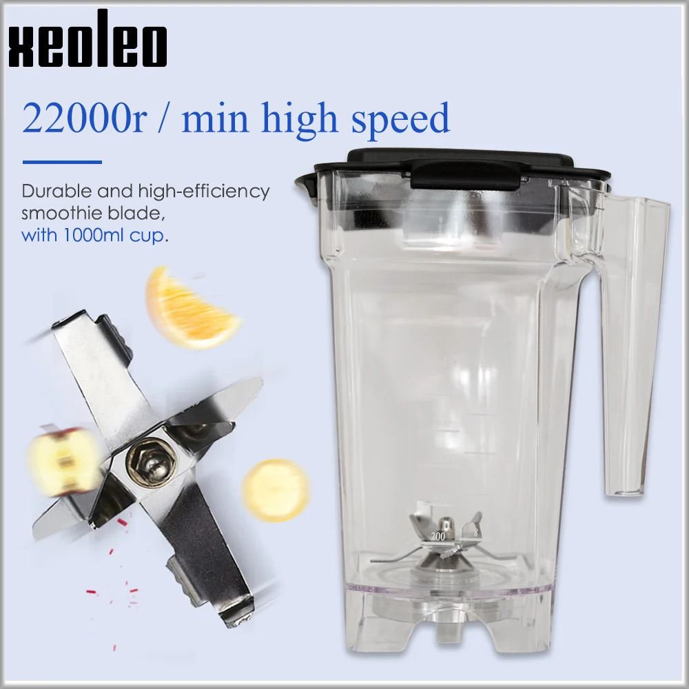 Food Blender Commercial Blender Xeoleo Food blender Commercial blender 1500w Sound insulation Food Processor Smoothie Maker Mute Juicing machine mixer