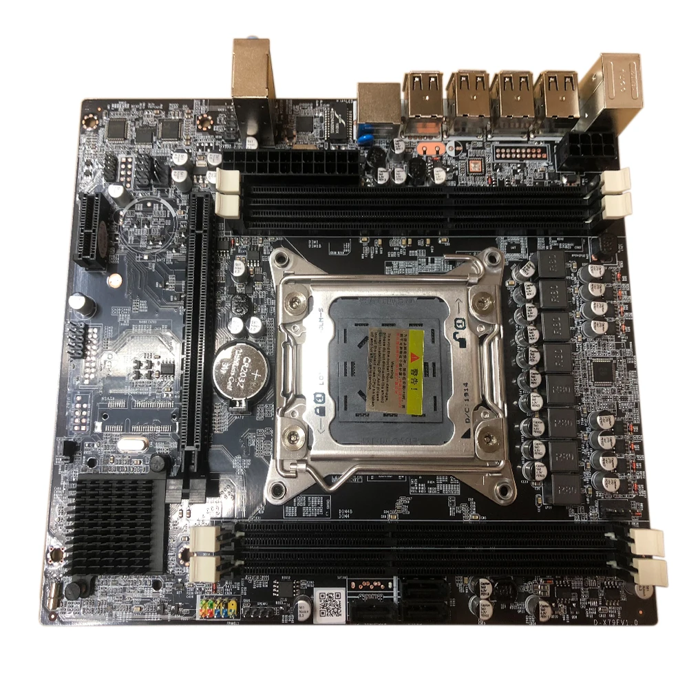 

X79 E5 LGA 2011 Desktop Mainboard Dual Indicator CPU Accessories SATA 3.0 High Compatibility Memory REG ECC Computer Motherboard