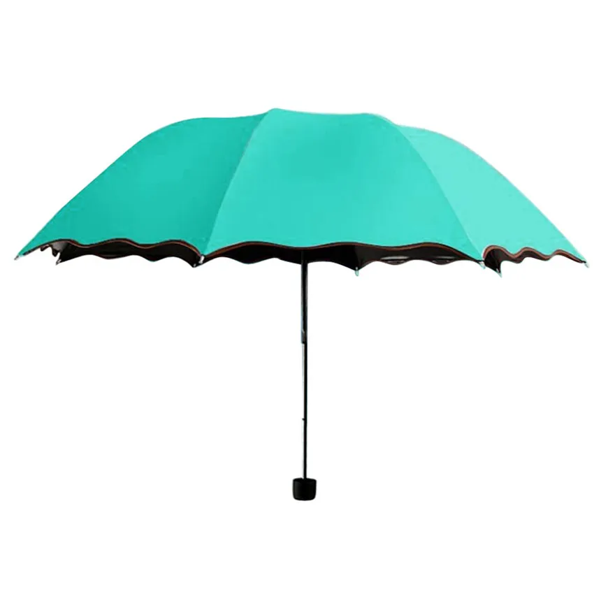 Женский Зонт от дождя, дорожный зонт, складной дождевик, ветрозащитный, защита от УФ, Защита от Солнца/дождя, женский подарок, анти-УФ, водонепроницаемый зонт