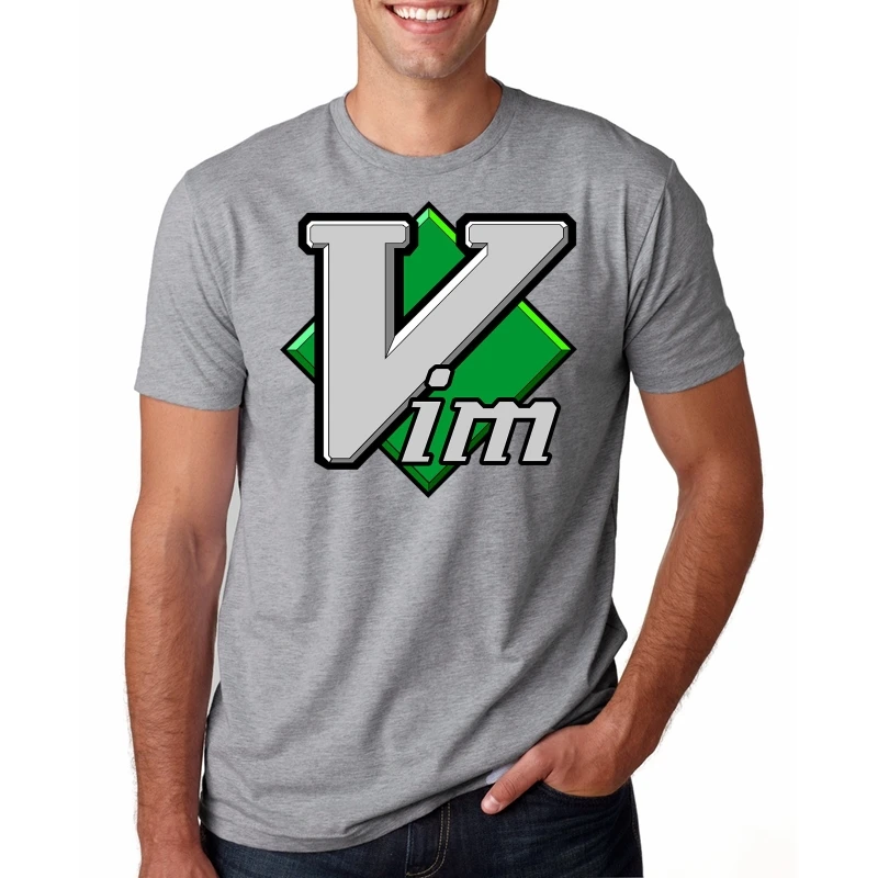 Модная крутая Мужская футболка, Мужская забавная футболка VIM, индивидуальная Футболка с принтом
