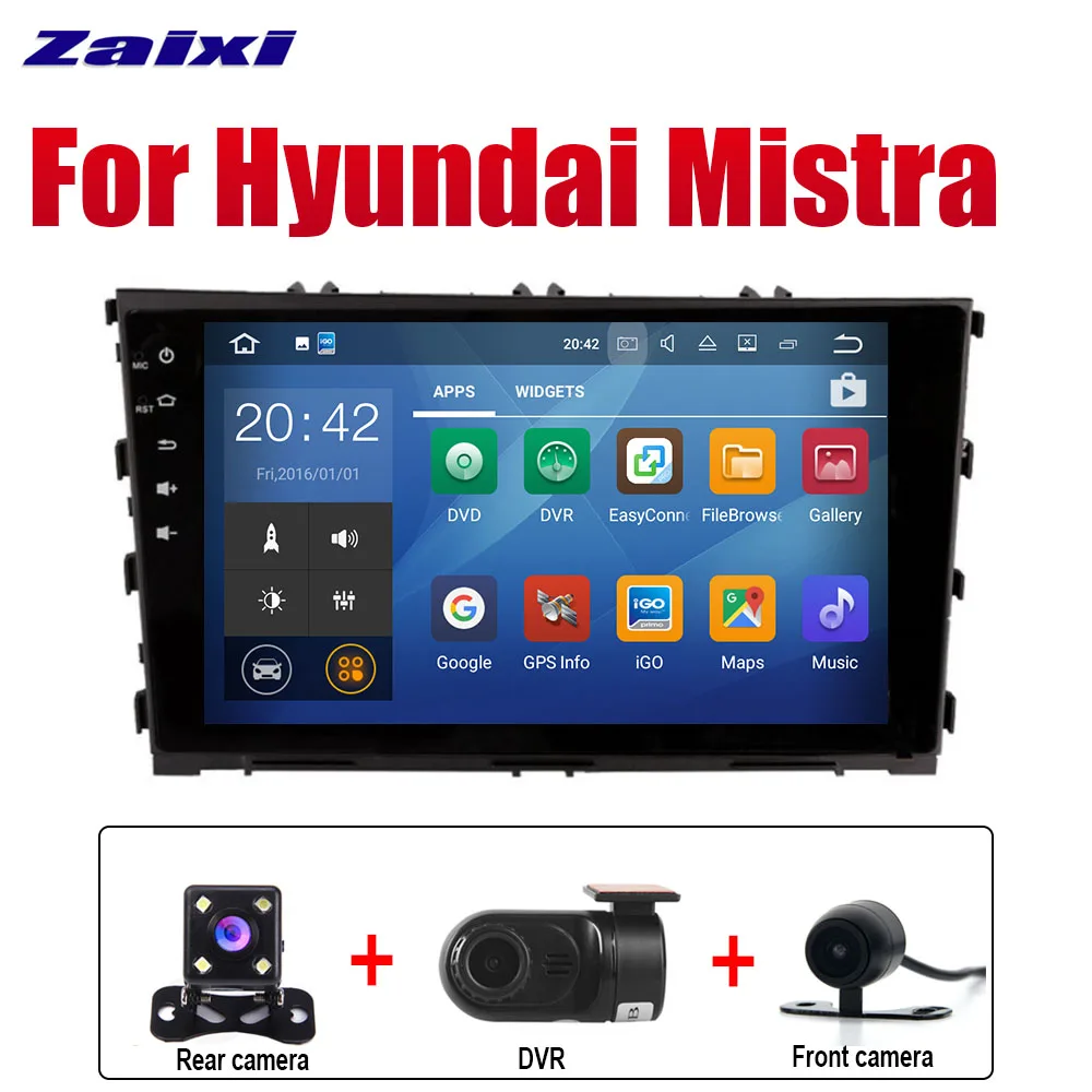 Extra Items ZaiXi Android 2 Din Авто радио для Hyundai Mistra 2013~ автомобильный мультимедийный плеер gps навигационная система Радио стерео - Цвет: Extra Items