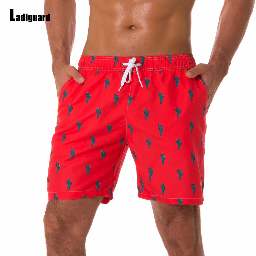 smart casual shorts Samlona Men Fashion Leisure Printed Shorts 2022 Summer New Sexy Drawstring Shorts Male Casual Pockets Design Beach Short Pants best casual shorts for men Casual Shorts