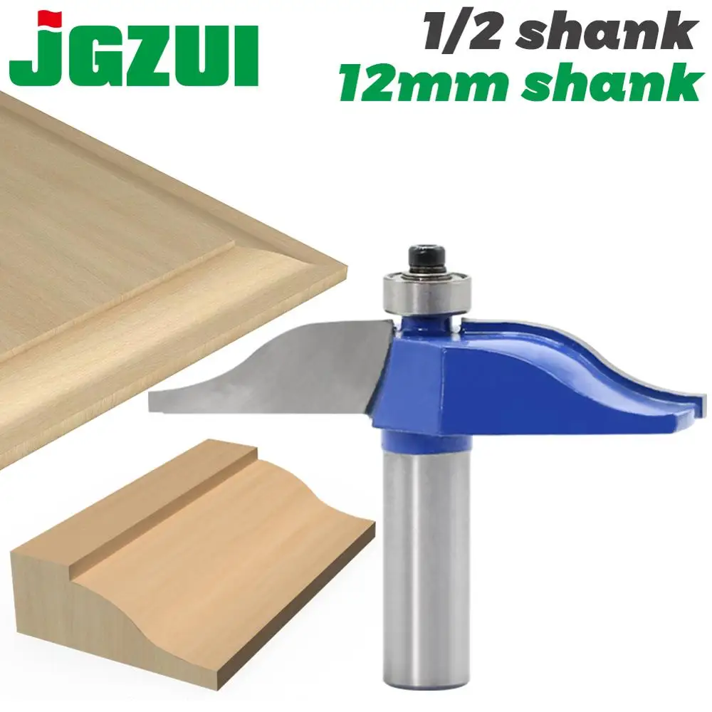 12 Shank1/" хвостовик круглый над Рельсом и Stile с бухтой панели рейзер 1 бит маршрутизатор Набор бит шип резак для деревообработки инструменты