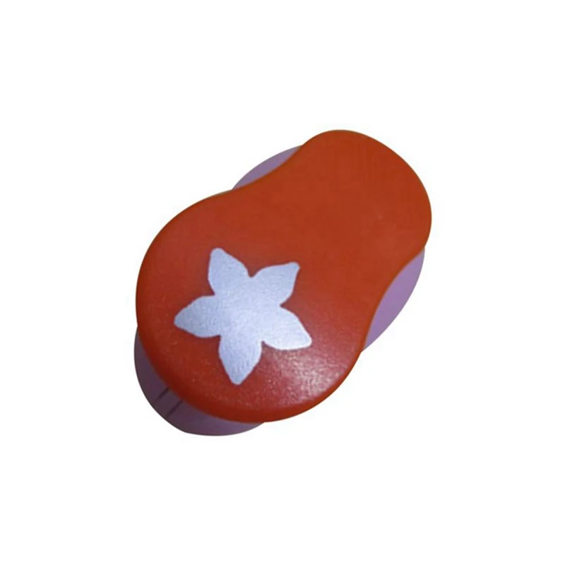 2Pcs Embossing DIY Corner Paper Printing Card Cutter Scrapbook Large Embossing Holes Hitting Handmade Children,Hexagonal Flowers