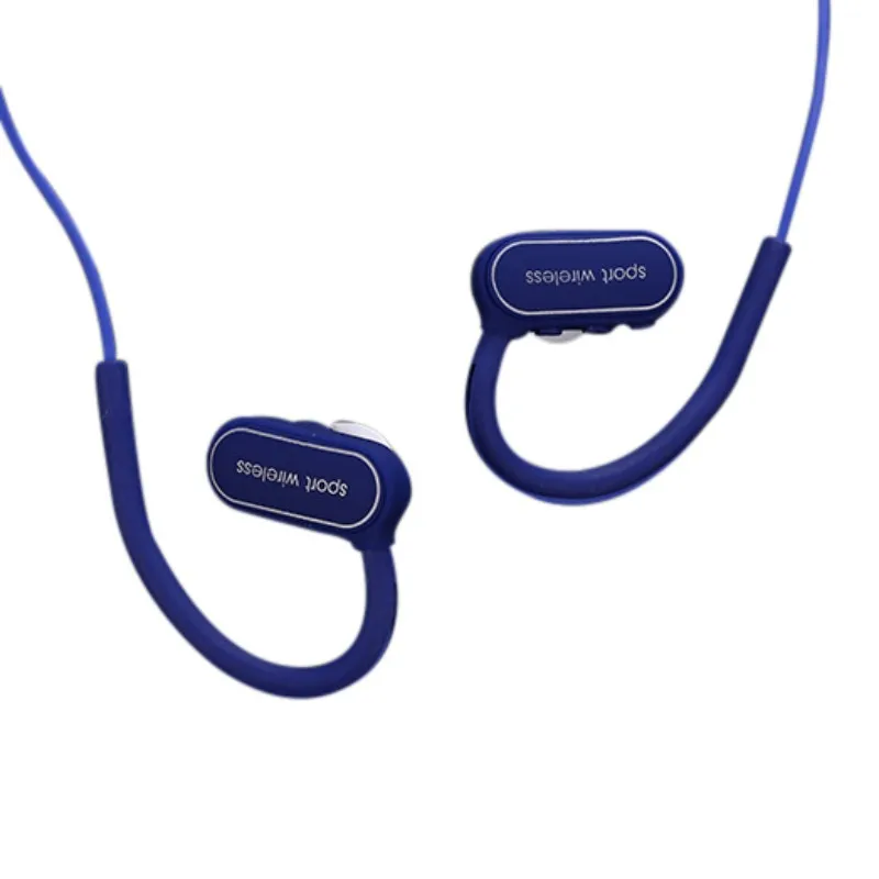 Беспроводные наушники, Спортивные Bluetooth наушники, Висячие стерео бинауральные наушники с голосовой передачей для Smartphoes Ipod Ipad - Цвет: Зеленый