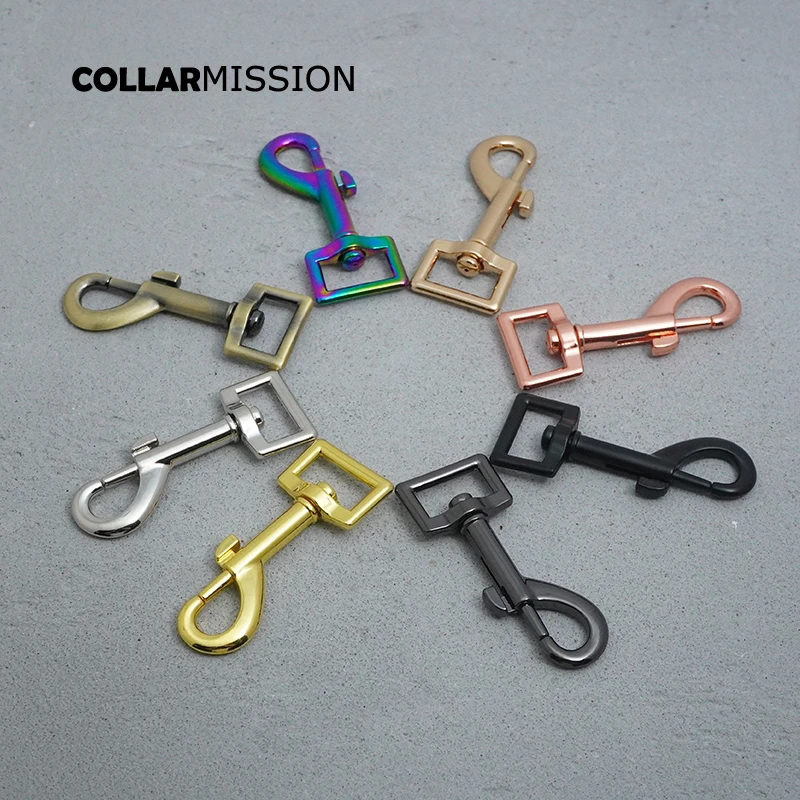 20pcs/lot Metal Dog Clasp For 20mm bing Paracord Dog Cat Leash