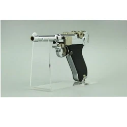 Hot Sale Armory Store Display Props Clear Acrylic Outdoor Pistols Holder Gun Model Showing Gun Display Stand Rack