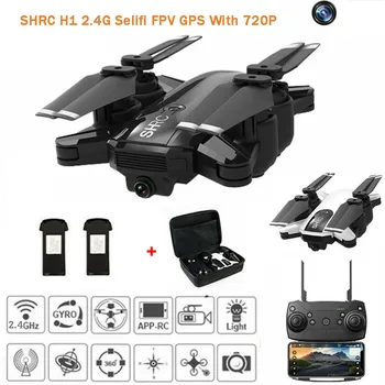 

best selling dropshipping Drone x pro 2.4G Selfi WIFI FPV GPS With 720P HD Camera Foldable RC Quadcopter for wearable devices