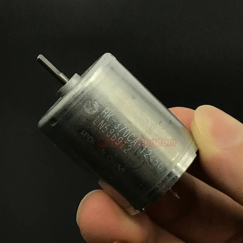 MABUCHI RK-370CA-12450 DC 12 в-24 в 8000 об/мин микро круглый 24 мм электродвигатель угольной щетки