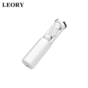 

LEORY Wireless bluetooth 5.0 Earphone TW50 TWS Smart Touch Control Gaming Headset HiFi Stereo Denoise Music Earbuds with Mic
