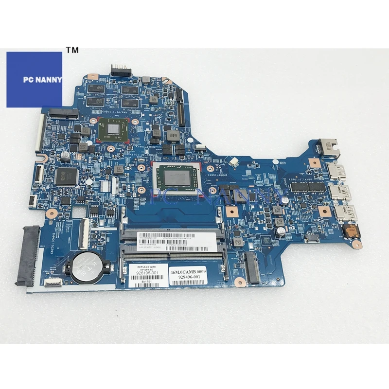 Оригинальная материнская плата для ноутбука HP 17-AK 17Z-AK000 Series 926196-601 926196-001 448.4CA03.0011