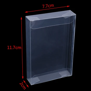 

10pcs/lot Clear Transparent Carts Box Case For Nintend N64 Cartridge CIB Protectors