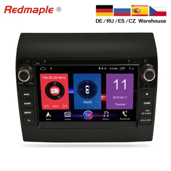 

7"Android 10.0/9.0 Car Radio DVD Stereo GPS Navigation Multimedia Player For Fiat Ducato 2008-2015 Citroen Jumper Peugeot Boxer
