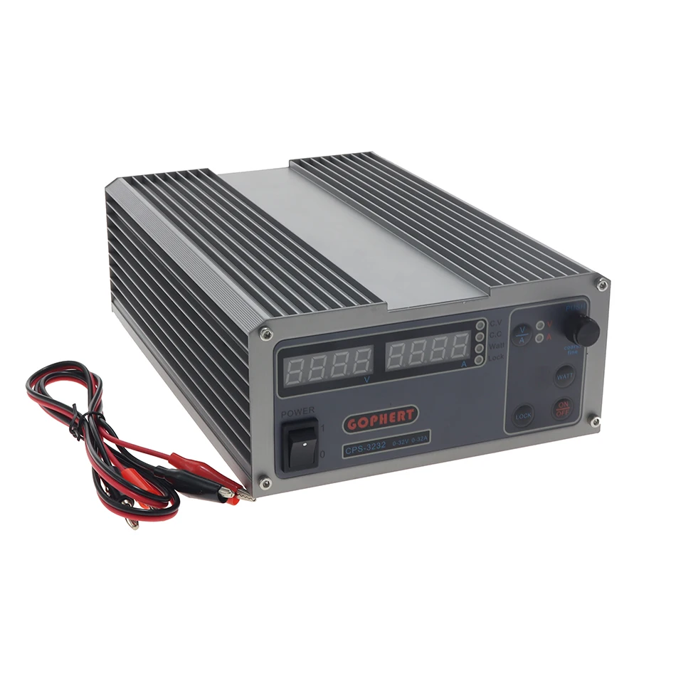 CPS-3232-A ХП 3232 импульсный источник питания светодиодного табло Регулируемый цифровой DC стабилизированный источник питания током 32V 32A gophert 3232 мультиметров тест - Цвет: CPS-3232-A