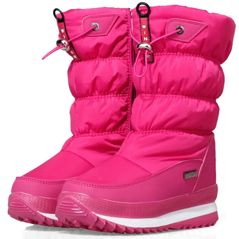 PlushMidcalfBootsFemaleWinterBootsWomenFurWarmSnowBoots