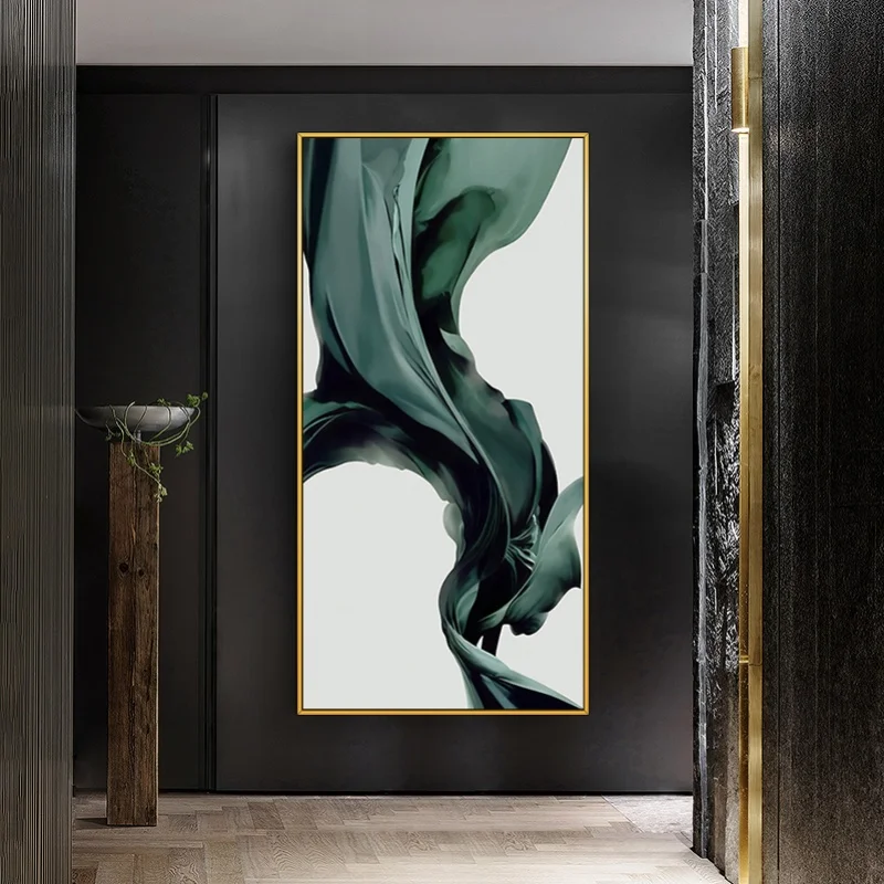 

Abstract Vertical Version Of The Light Entrance Corridor For Luxury Paintings Sharply Villa Backdrop Hand-painted Oil Painting