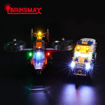 

BriksMax Led Light Kit For 60209 City Sky Police Diamond Heist Building Blocks Model Light Set Compatible With 02128