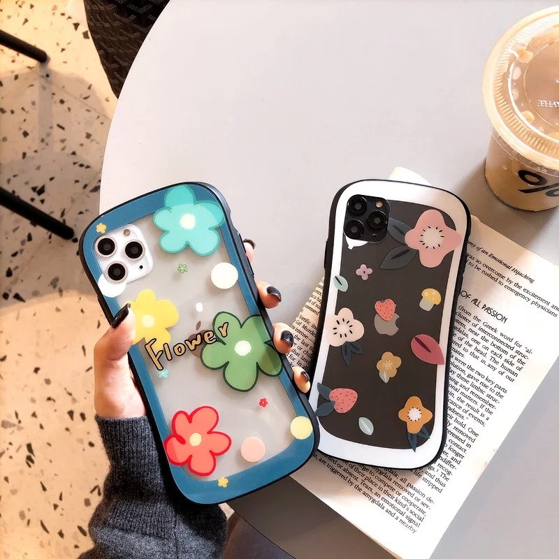 Чехол для телефона GlamPhoneCase с милым маленьким цветком для iPhone11Pro/Max X XS Max XR, Жесткий Чехол для iPhone11 7 8 6 6s Plus