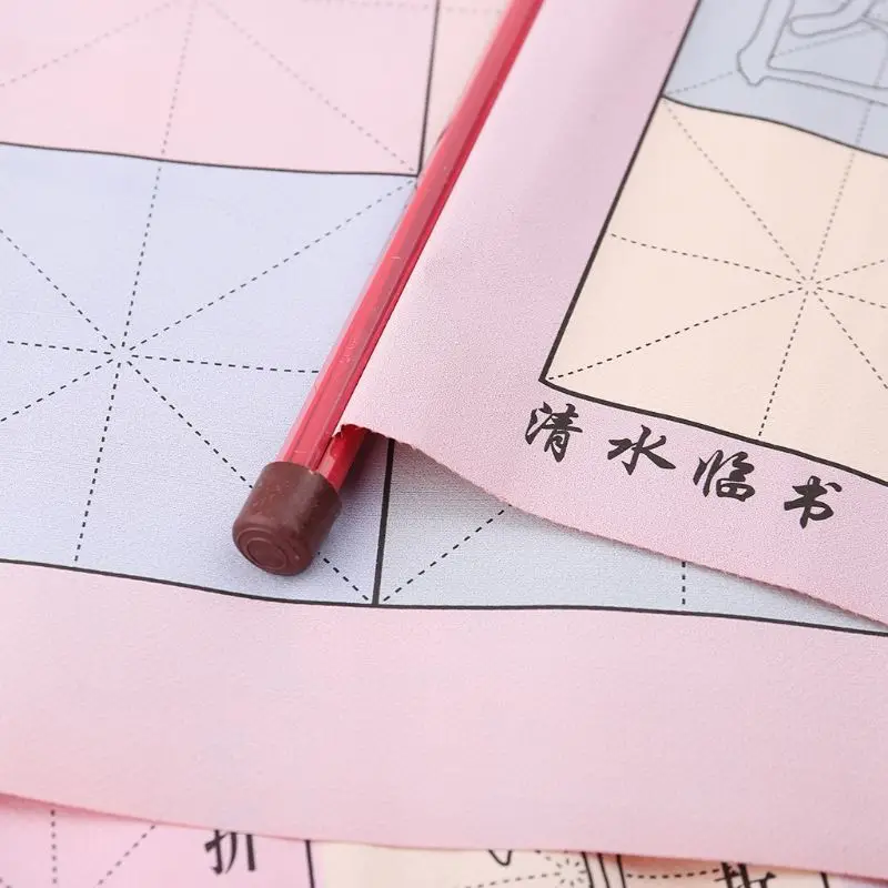 Многоразовая Волшебная водная ткань для рисования, кисть для рисования, Китайская каллиграфия, прокрутка для детей, раннее образование, LX9A
