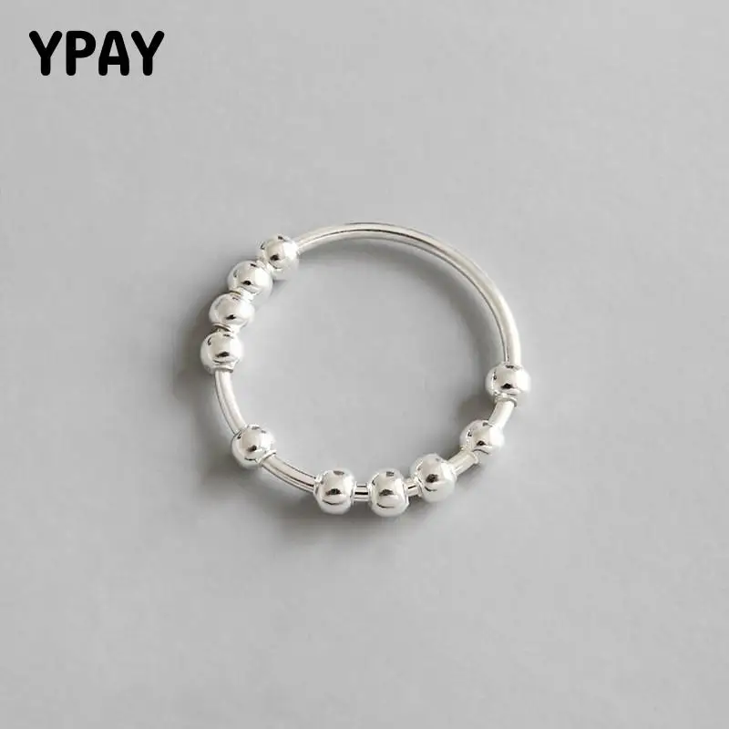 Женское кольцо на палец YPAY ювелирное изделие из 100% натурального серебра с