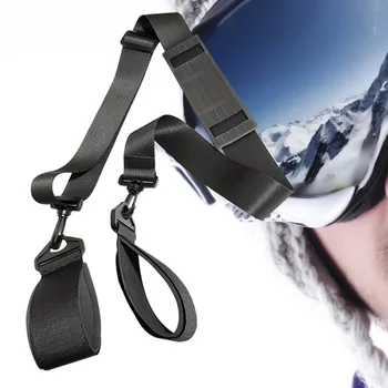 

Adjustable Skiing Pole Shoulder Hand Carrier Lash Handle Straps Porter Hook Loop Protecting Nylon Ski Handle Strap Bags