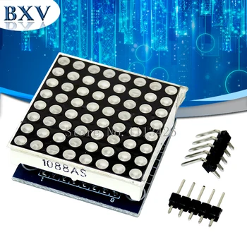 

10PCS MAX7219 dot matrix module microcontroller module igmopnrq DIY KIT