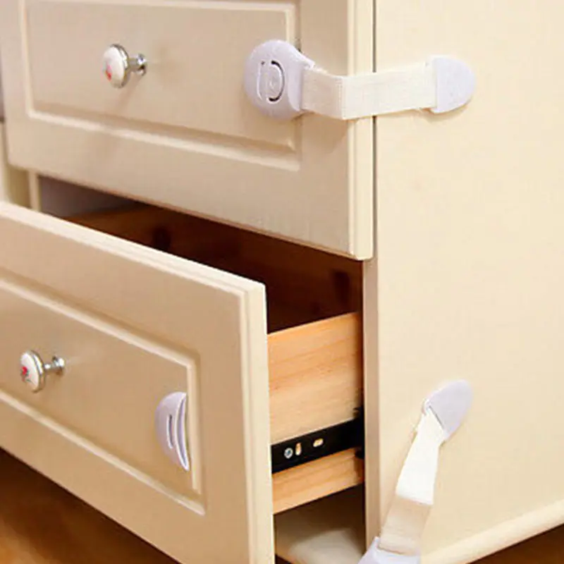 Toddler Baby Kids Child Safety Lock Proof Cabinet Drawer Fridge Cupboard Door UK 