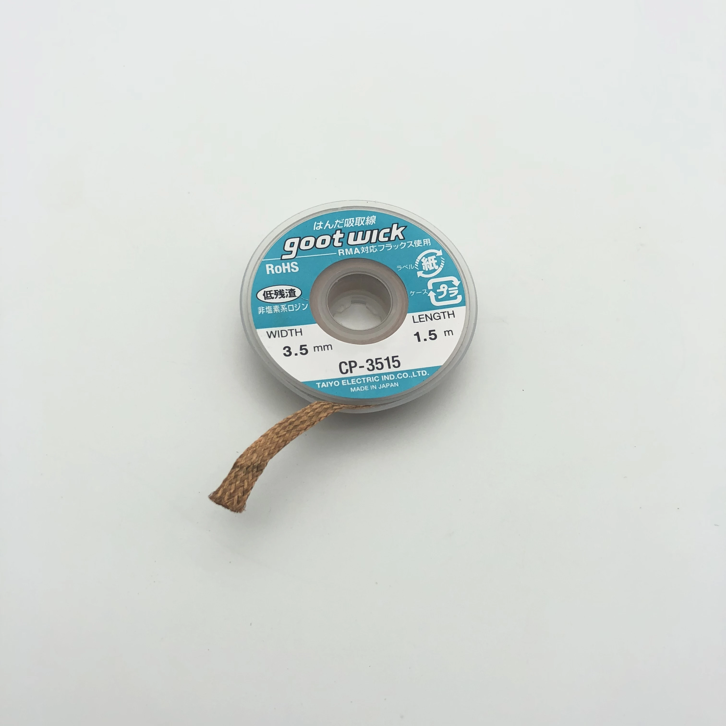 10pcs/lot Japan Goot Wick BGA Desoldering Braid Solder Wire CP-1515//2515/3015/3515 Wick/Soldering Accessory Solder Remover