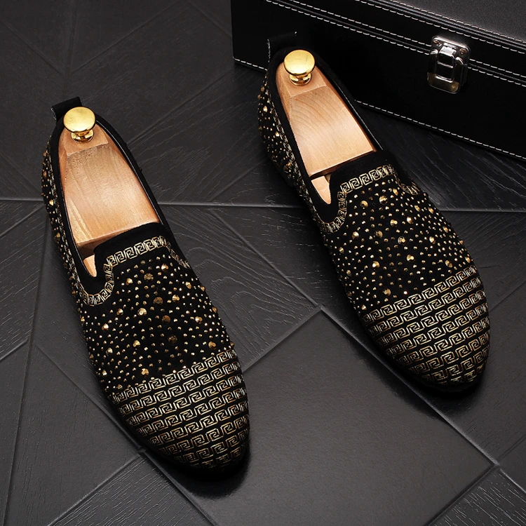 diamond loafers mens