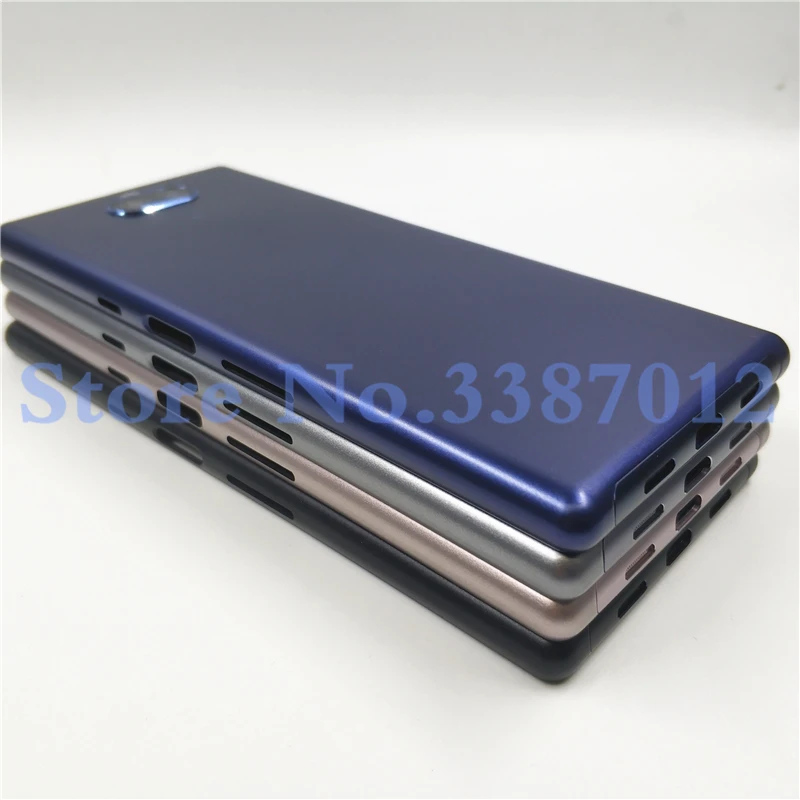 10 шт. Батарея задняя крышка для sony Xperia 10 i3123 i3113 i4113 сзади чехол двери с Камера объектив(без боковой кнопки