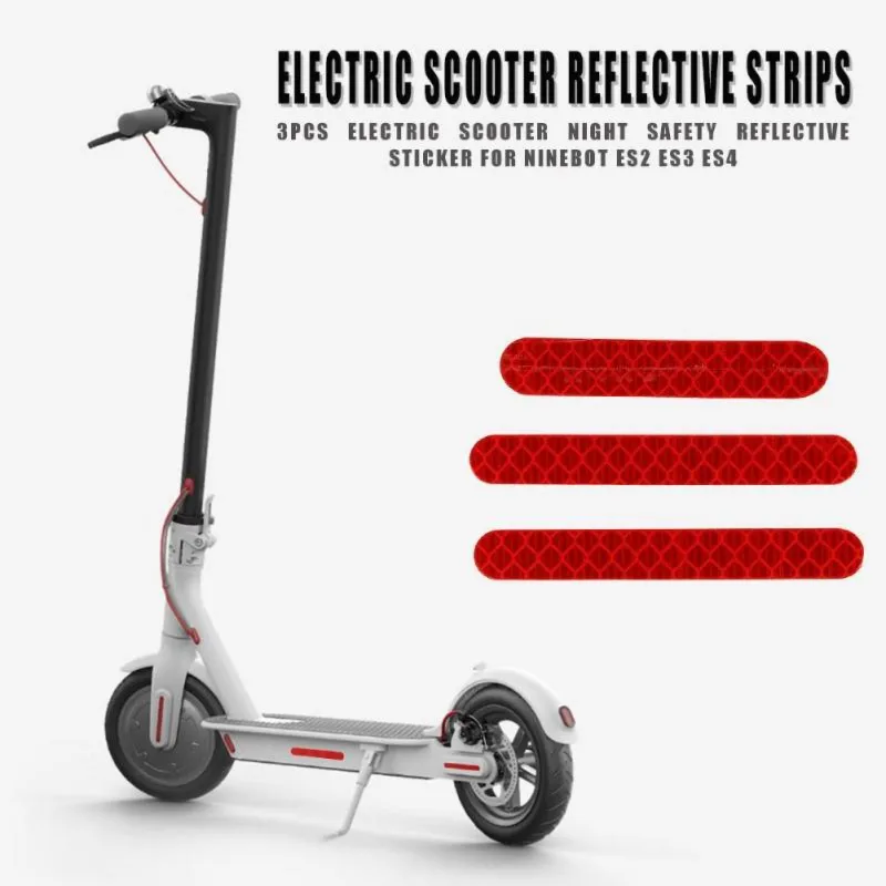 Для Ninebot ES2 ES3 ES4 электрический скутер светоотражающие наклейки электрические