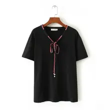 S5 платье большого размера, весенняя одежда, стиль, корейский стиль, футболка с коротким рукавом для похудения, 9036