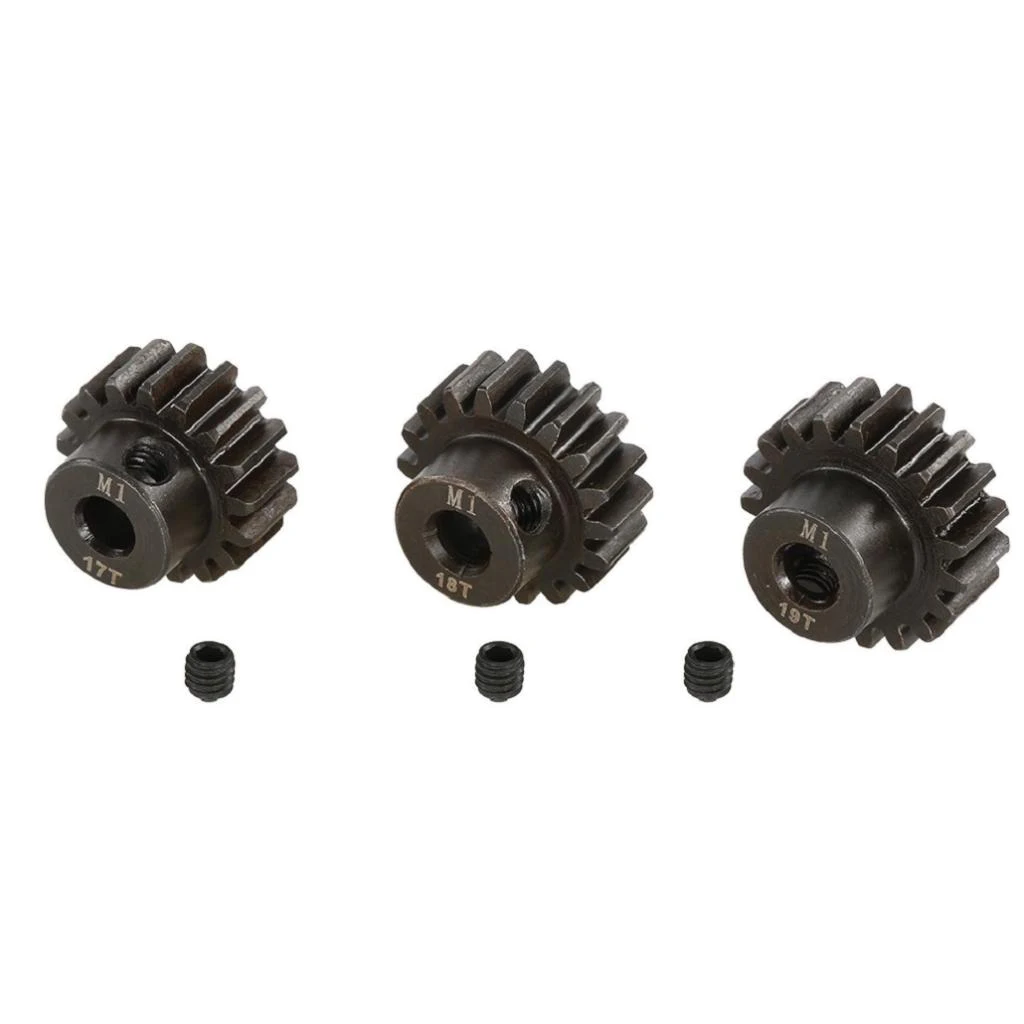M1 17T 18T 19T Pinion Motor Gears for 1/8 RC Buggy Car Monster Truck Parts
