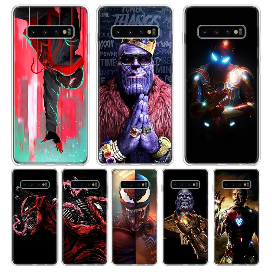 

Marvel iron Man Venom Deadpool Spiderman Phone Case For Samsung S6 S7 S8 S9 S10 S10E S11 S11E J42018 J62018 J82018 Phone Case Co
