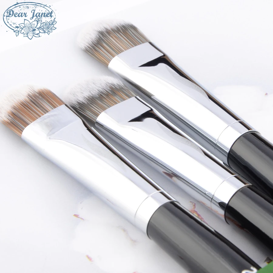 S#52 кисти для консилера Pro Stippling консилер для глаз макияж комплект для макияжа с синтетическим ворсом Косметическая инструменты Изысканный