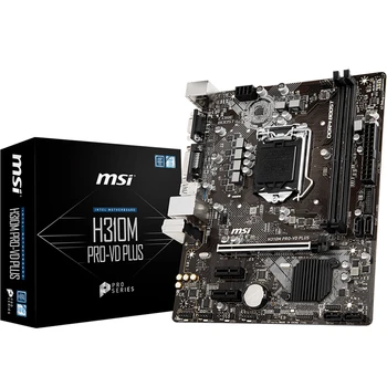 

MSI/H310M PRO - VDH PLUS 9 generation system board 9100 f, 9400 f desktop support i3i5i7 / small matx motherboard