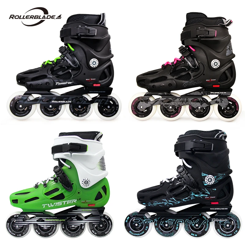 Rollerblade twist T80 adult roller skates skates marathon street shoes comfortable 1